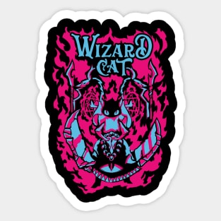 Wizard Cat Sticker